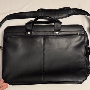 Samsonite Black Leather Briefcase